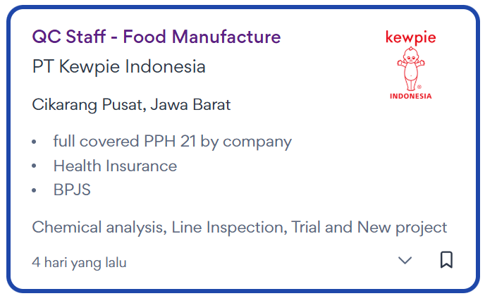 PT Kewpie Indonesia